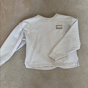 Puma Off-White Crewneck Sweatshirt